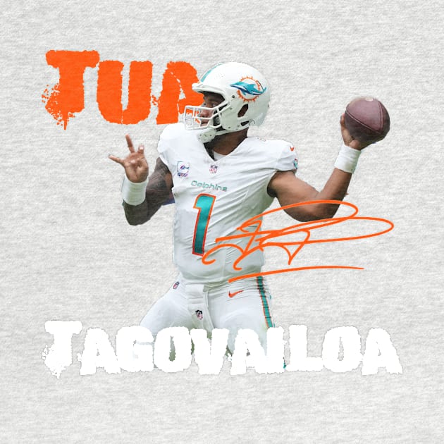 Tua Tagovailoa by CovpaTees